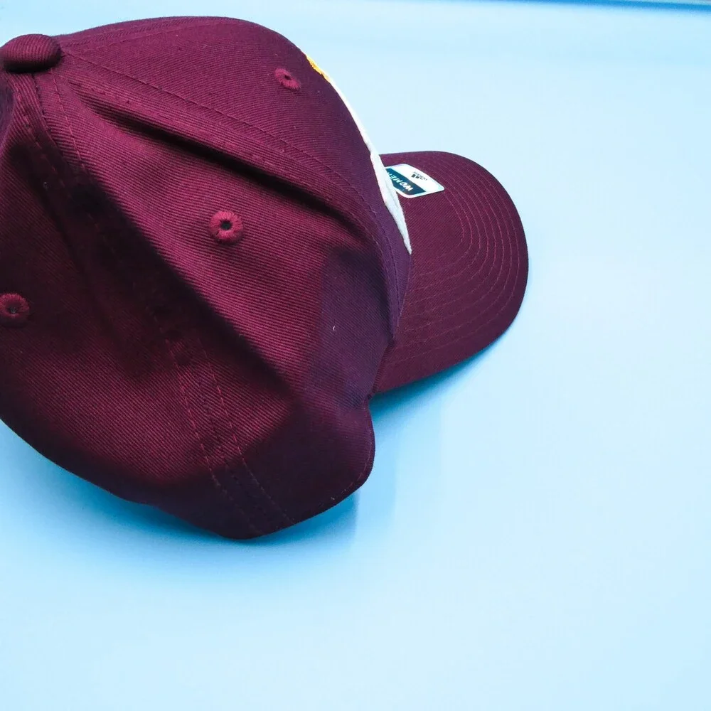 Sun Devils Hat Womens Adidas Red Snapback Cap One Size Arizona State College New